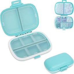 GLUN® Portable Empty First Aid Medicine Tablet Plastic Pouch Small Size, Mini Travel Medicine Pouch Waterproof Seal Handy Pills Pocket for Travels-image-36