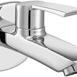 BATHSENSE by Asian Paints Bib Cock with Wall Flange | Chrome Finish | High Flow |Brass Body with Unique Design | 10 Years Warranty-image-66