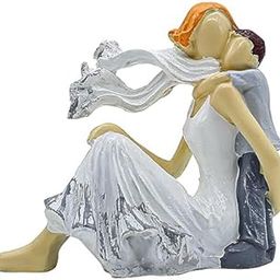 CRAFTELORE Mother Child Showpiece Mumma and Baby Statue, Multicolor Polyresin, 6.5 x 6 Inches, Handmade Home Decor, Tabletop Figurine, Gift Item-image-16