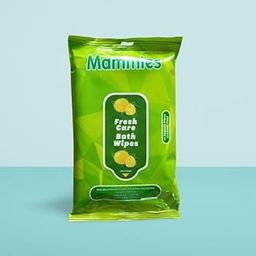 Mammies Fresh Care Adult Bath Wipes | 20 count | 10 wipes x 2 pack | Extra Large Wipes | Alcohol and Paraben free wipes | Refreshing Lemon Scent (White, Pack of 2)-picture-23