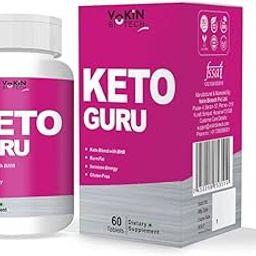 Vokin Biotech Keto Guru Tablets for weight loss | Fat Burner Supplement 60 Tablets-15