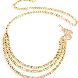 Butterfly Multi-Layer Tassel Waist Chain | Metal Style Waist Chain for Women and Girls-12