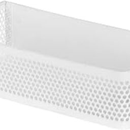SHIOK DECOR Small Kitchen Storage Solution Magnetic Corner Shelf - Wall Mount Spice Rack. Fridge, Washer, Microwave Organizer - Alloy Steel (WHITE, SET OF 2)-31