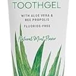 Bright Toothgel - Fluoride-Free Aloe Vera Gel with Bee Propolis, Peppermint-Spearmint Flavor, Dental Care 130grams-21