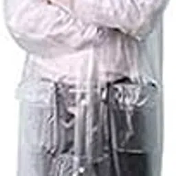 vkg Women's PVC Raincoat|Overcoat| Rainwear (Transparent)-picture-15