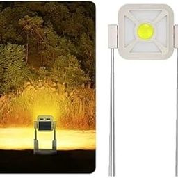 LEVGRY Cosy Easy Rechargeable LED Floodlight 100W Portable Lantern Work Light with Solar Panel, 10000mAh USB Rechargeable Lamp for Camping, Building Sites, Garages, Workshops-2