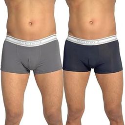 Luxury Men’s Boxers, Modal Lenzing Soft-Touch Regular Fit Innerwear, Moisture Wicking Breathable Odour-Free Cool Ventilation Underwear, Stretchable No Marks Elastic Waistband (Pack of 2)-image-38
