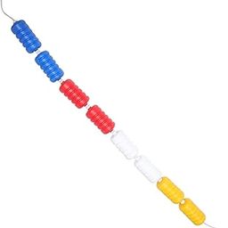 BESPORTBLE 1 String Swimming Pool Float Marking Line Swimming Pool Buoy Float Line Swimming Pool Float Lines for Swimming Pools Pool Safety Fence Foam Ring Buoy Helix Plastic Spiral-image-49