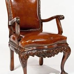 LIFESTYLE GOODS FOREVER LSGF Luxury Design Traditional Ninthyz Carving Chair Arm Chair with Solid Sagwan Wood Single Sofa Chair Sofa Set for Small Apartments, Living Room or Bedroom (1 Chair, Brown)-image-56