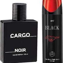 CFS Cargo Noir EDP Long Lasting Perfume & Black Deodorant Body Spray-17