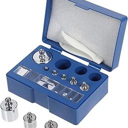 Alipis Complete High Precision Weight Set 10mg-100g Calibration Kit with Case and Tweezers for Digital Scales Calibration-image-35