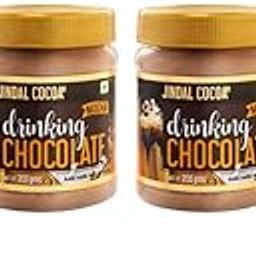 Jindal Cocoa Drinking Chocolate Powder | Goes well with Hot or Cold Chocolate Drink | No Artificial Colours | No Artificial Preservatives | No Trans-Fat | 100% Vegetarian (800g, Mocha)-image-32