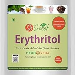So Sweet Erythritol Sugar-Free Natural Sweetener - 1kg, Zero Calorie, Zero Carb, Diabetic Friendly, Ideal for Keto and Low-Carb Diets, Perfect for Baking, Cooking, and Sweetening Beverages-23