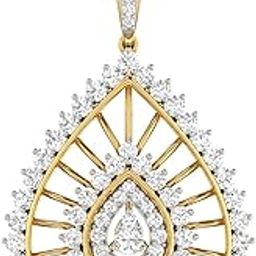 pc jeweller Yellow Gold and Solitaire Pendant for Women-picture-21