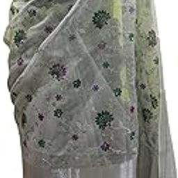 Womens Kanjivaram Banarasi Silk Saree Blend Woven Zari with Jacquard Woven Unstitched Blouse Piece.-image-0