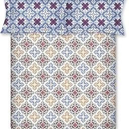 Bombay Dyeing Aster Collection Double Bedsheet 100 TC, 100% Pure Cotton Premium Bedsheet with 2 Pillow Covers-image-10