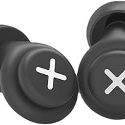 Loopito ear plugs for noise reduction - reusable silicone ear noise blocker for sleeping - noise cancelling earbuds for study, Work, Meditation, Travel (30 dB noise cancellation) (Black)-26