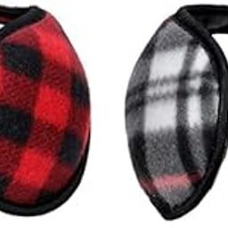 Woolen Ear Muffs For Winters Cover Ears And Keep Warm Multicolor Pack Of 2 Pcs-image-2