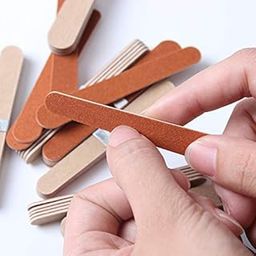 100 Pack of Disposable Nail Files Double Sided Emery Boards-image-90