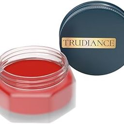 Trudiance Tint Salve for Lips & Cheeks | Ruby Red Lip Balm with Goodness of Vitamin E, Brazil Nut and Rose Geranium, Nourishes & Hydrates Dry Chapped Lips, Blush & Eyeshadow for Women & Girls 6 G-picture-5