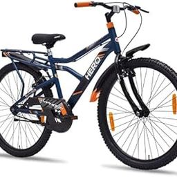Hero Cycles Typhoon 26T IBC (Rigid Fork,Single Speed) 17Inches (Unisex) Blue-47