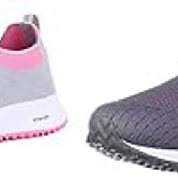 Women's SL 167 & SL 170 | Enhanced Durability & Soft Cushion | Grey Walking Shoe - 6 UK-picture-18
