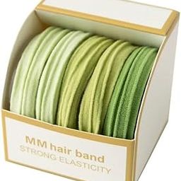 Rubberband for Women (Pack of 2) hair ties for Girls 10 Candy color Elastic Rubberbands for Ponytail Hairgrips Elastic Hairties Rakshabandhan Gift for Sister-image-83