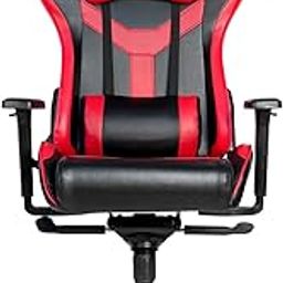 CELLBELL Multi-Functional Ergonomic Transformer Pro Gaming & Computer Chair, Leatherette Chair with Adjustable Neck & Lumbar Pillow, 3D Adjustable Armrests & Heavy Duty Metal Base (Black & Red)-29