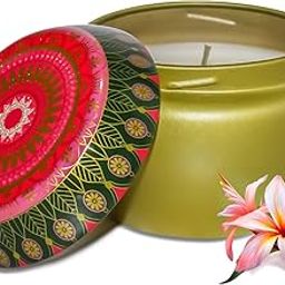 Pan Aromas Scented Tin Candle - Tropical Paradise for Men & Women, Ideal Scented Candles for Gift & Home, Up to 15 Hours Burn Time (70 GMS)-image-8