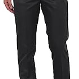 Men's Formal Trousers | Regular Fit Cotton-Polyester Blend | Flat Front, Lightweight, Non-Stretchable | Office Wear, Party & Casual Wear Pants | Comfortable, Durable, Versatile-image-102