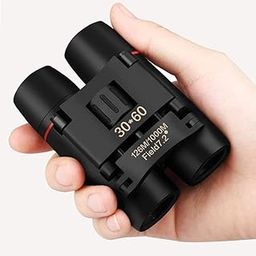 Flipco 30x60 Powerful Prism Binocular Telescope Outdoor with Pouch HD Professional Binoculars Professional Lightweight Pocket Size Binocular Telescope Folding 30x60 Zoom Lens-image-7