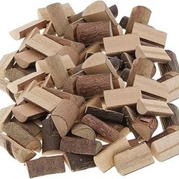 bnf® 100 Pieces Rustic Half Cut Wood Log Slices for Wedding Centerpieces Decor | Wooden Pieces | Crafting Pieces | Multi-Purpose Craft Supplies-image-15