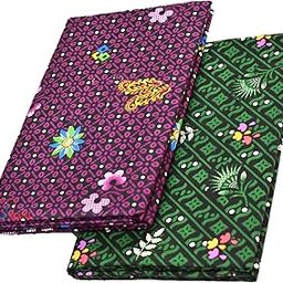 Polycotton Printed Lungies for Men's, 1.95m Free Size (Pack of 2)-image-10