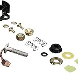 GEO Self Starter Carbon Plate Assembly/Brush holder and Brushes for Hero Glamour/SUPER SPLENDOR-32