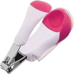 ORIANSCENT Nail Clipper with Magnifier Zoom Lens, Safety Nail Cutter for Newborn Babies (Red)-image-80