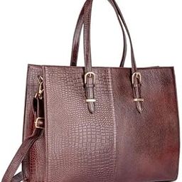 Full Grain Leather Laptop Tote Bag for Women, Handcrafted Leather Office Bag for Women, Bag for 14/15.6/16.1 Inch Laptop-image-33