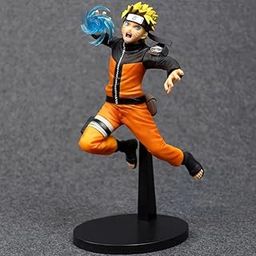 Kwirfy Naruto Anime Main Character in Action Action Figure- Unlease The Power of Highly Detailed Collectible with Dynamic Pose (Naruto with Blue Ball)(18Cm Height)-image-29