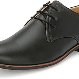 Formal Shoe for Men | Lace-Up Derby for Business & Casual Wear | Stylish Design with Comfortable Fit Craftsmanship for All-Day Support (64058)-image-17