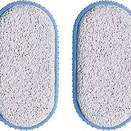 GUBB Pumice Stone For Feet Dead Skin Removal | Pedicure Tool With Rubber Grip - Removes dirt & dead cells | Great exfoliation tool | Moisturizes crack heels | Works efficiently on dry skin | Easy to hold - Pack of 2-picture-33