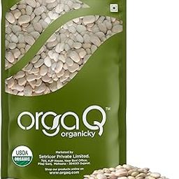 OrgaQ Organicky White Fava Beans (Val) - 500Gm | Indian Cuisine-image-59