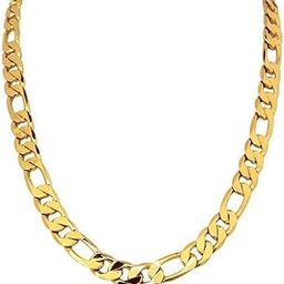 JewarHaat Sachin Link Chain Gold Plated Daily Use Stylish Designer Heavy Jewelry for Men & Boys-image-78