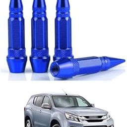 LOVMOTO 4PCS Spiked Shape Tire Valve Stem Caps, Aluminum Car Air Stem Cap, Universal Tire Valve Stem Covers for Cars, SUV, Trucks, Bikes, Motorcycles Comfortable with M-U-7-image-32