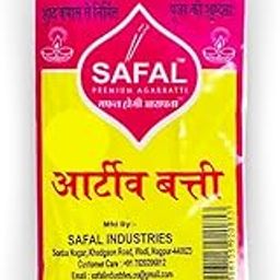 SAFAL Twisted Long Cotton Double Wicks for Diya, Lambi Diya Batti for Pooja, Arti- 600 Pcs (Pack of 12, White)-7