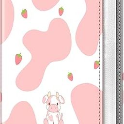 Fintie Instax Mini Photo Album for 2x3-Inch Film - 104 Pockets Small Albums for Fujifilm Instax Mini 12/11/99/40/7+/EVO/LiPlay/Link 3-2-1 Instant Camera/Polaroid Hi-Print Printer, Strawberry Cow-picture-18