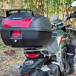 TREK 'N' RIDE Motorcycle Top Case (Black) - Polypropylene-image-10