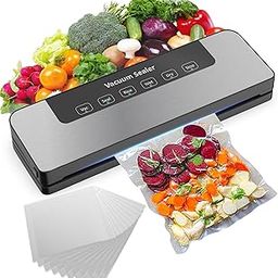 ENEM Vacuum Sealer Machine, Automatic Dry & Wet Air Sealing Machine, with Full Customer Support from Enem, Compact Design Vacuum Packing Machine, With 10 Vacuum Bags-image-40