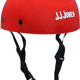 JJ JONEX Protective PVC Helmet Skating and Cycling Age 4 to 7 Year (MYC) (RED, Small)-26
