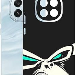 AtOdds Mobile Skin Sticker Wrap | Compatible for Oppo F29 (5G) | Scratchproof Matte Finish | Full Coverage for All Sides & Camera Protection (Angry-Gorilla)-image-20