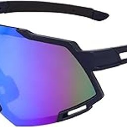 One Piece Shield Sports Oversized Visor Non Polarized Sunglasses for Men Women, Outdoor Cricket Cycling Hiking Fishing Sunglasses-image-72