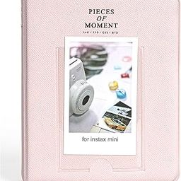 ZENKO 64 Pockets Photo Album for Fujifilm Instax Mini 12 11 9 8 40 Evo Liplay 7S Instant Camera/Mini Link Printer, Polaroid Snap Touch PIC-300 Z2300 Mint Zip Instant Camera Printer- Blossom Pink-58